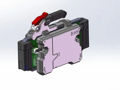 A cool game suitcase that can be 3D printed 3D print model