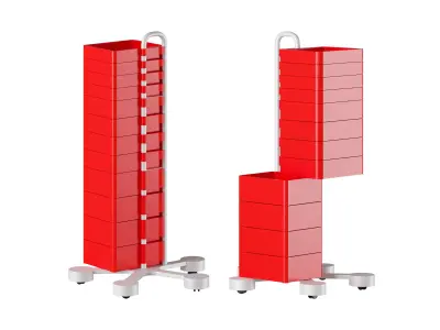 SPINNY RED 3D model