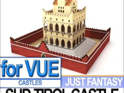 Sud-Tirol Castle 3D model