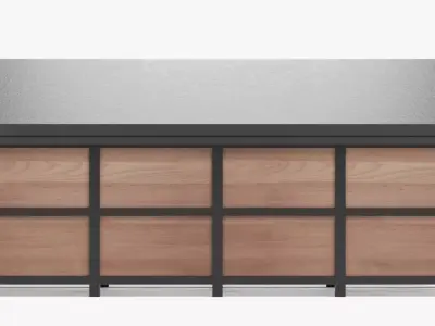 -Food Stand- 3D model