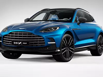 2023 Aston Martin DBX707 3D model