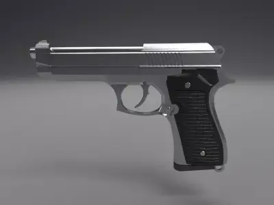 Pistol Berettaddc 3D model
