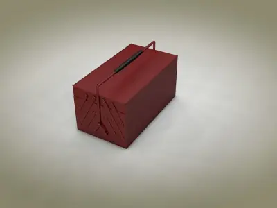 Toolbox box 3D model