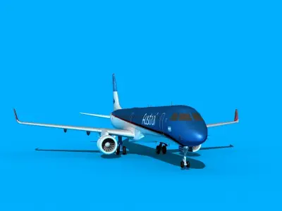 Embraer Emb-190 Austral 3D model