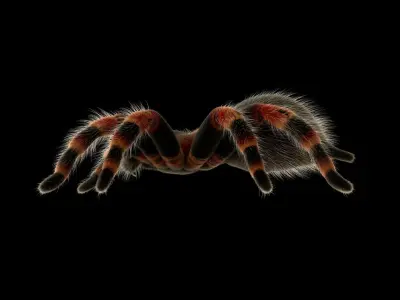 Tarantula Low-poly 3D model get