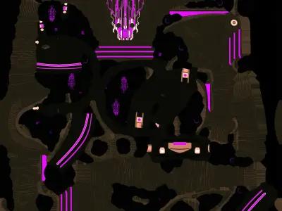 Futuristic Cyborg 3D model