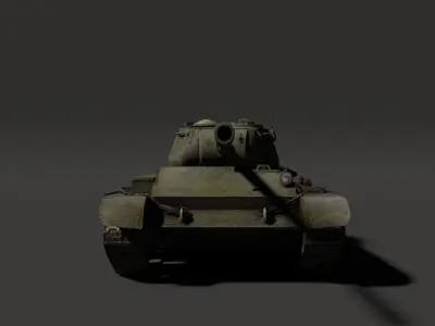 military vehicle Low-poly 3D model by milnat2000