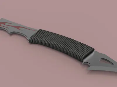 Sword knife 3D model