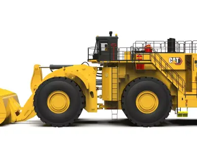Caterpillar Giant Wheel Loader 3D model