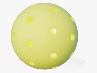 Outdoor Pickleball 3D model