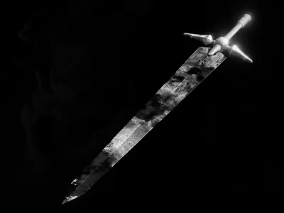 Claymore - Claymore Anime Low-poly 3D model