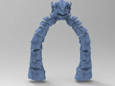 Blackstar Winter archway  3D model