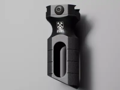 Vertical Grip Molotgun M-015-2 Low-poly 3D model