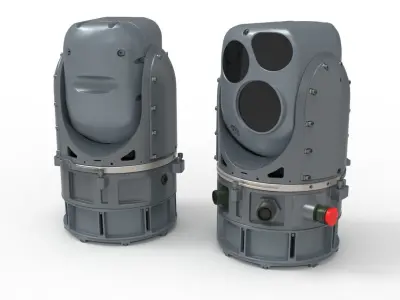 Militaty Thermal Vision Camera  3D model