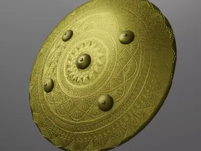 War Shield 3D model