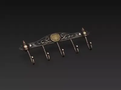 Medieval Tavern Misc Pack - 10 PBR Assets - Collection Low-poly 3D model