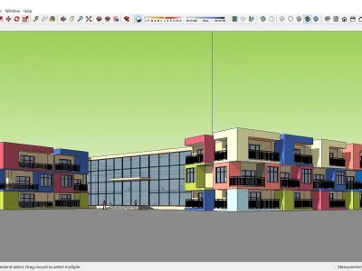 Sketchup Kindergarten B7 Free 3D model
