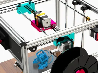 PRINTER 3D CORE XY 3D model