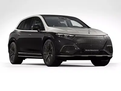 2024 Mercedes-Benz EQS SUV Maybach Night Series 3D model