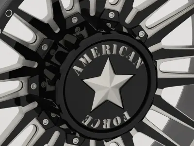 American Force Vibrant Rims 3D model