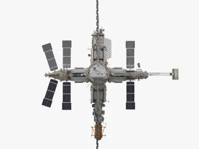 Mir 3D model