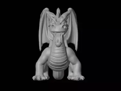 Dragon 3D print model purchase