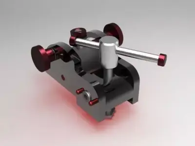 Universal Clamp-3 Free 3D model