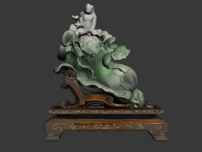 Jade display 3D model