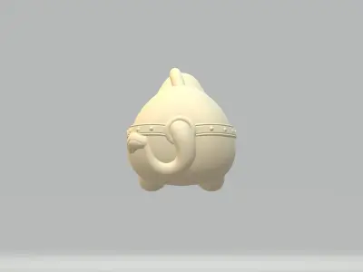 Jade Horse Figurine 3D print model