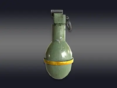 M76 Grenade  3D model