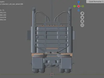 Pacific P9 6x4 3D model