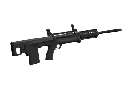Kel-Tec RFB Rifle 3D model