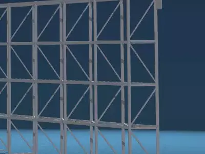 Depot single shelves 3D model