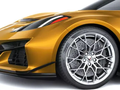 Corvette ZR1X 2026 3D model