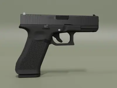 HQ G45 Low-poly 3D model