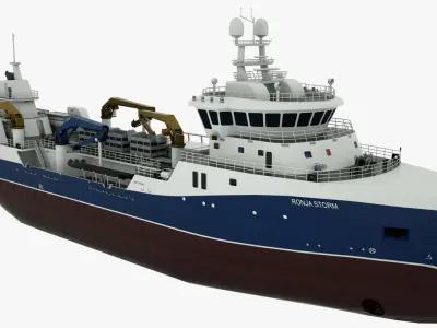 Fish Carrier Ronja Storm 3D model