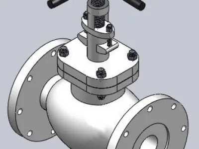 Valves ball valve Free 3D model