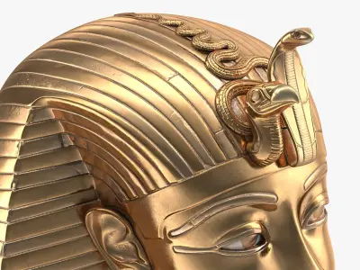 Golden Mask of Tutankhamun 3D model