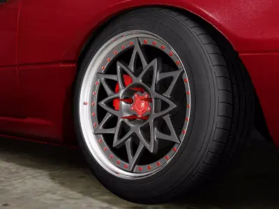 SevenK NIKA-S Rims Free 3D model