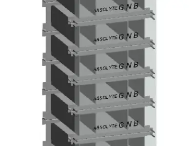 GABINETE DE BATERIAS 3D model