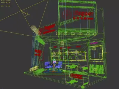 Exhibition - Area -3X6-3DMAX2012-24 3D model