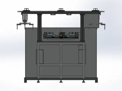 RING GEAR MACHINE 3D model