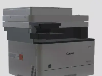 Canon Low-poly 3D model buy