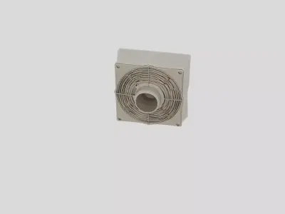 Industrial Factory Warning Siren for 3D print 3D model