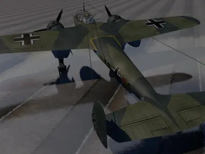 Dornier Do-17Z-2 3D model