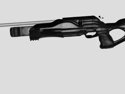 WALTHER RM-8 PCP GUN 3D model