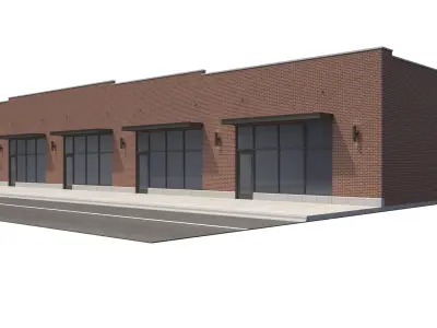Retail-105 Retail Store 3D model