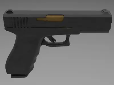 Glock 17 Free low-poly 3D model purchase