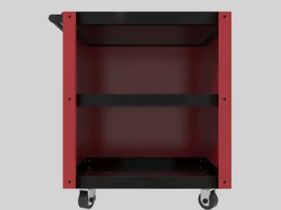Workshop Service Trolley2 3D model