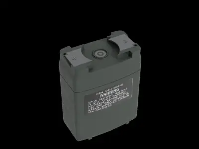 AN PRC 152 Radio Low-poly 3D model